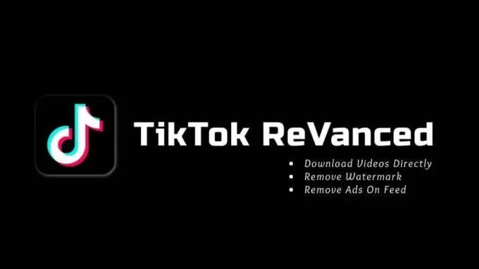 تحميل تيك توك Tiktok Revanced مهكر 2025 بدون علامة مائية للاندرويد