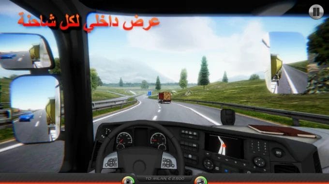 تنزيل محاكي شاحنات اوروبا Truckers Of Europe 2 مهكرة مجاناً 