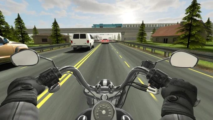 تنزيل لعبة ترافيك رايدر Traffic Rider مهكرة 2025 للأندرويد أخر إصدار