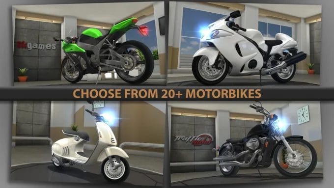 تنزيل لعبة ترافيك رايدر Traffic Rider مهكرة 2025 للأندرويد أخر إصدار